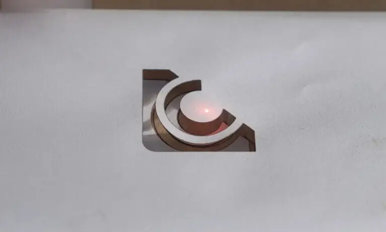 Engraving and laser cutting of paper