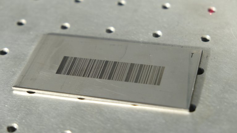 Laser marking for production lines