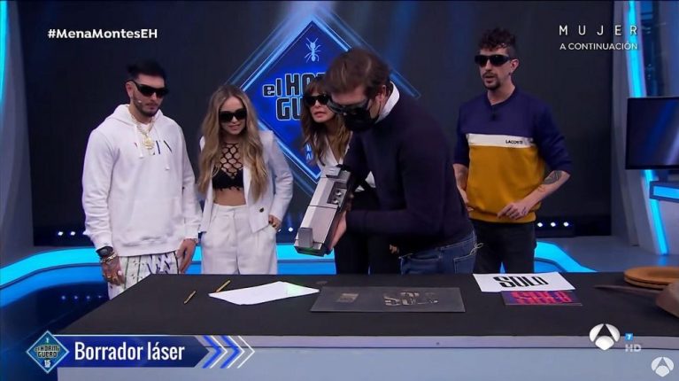 LaserComercial presenta la máquina de limpieza láser en el programa El Hormiguero